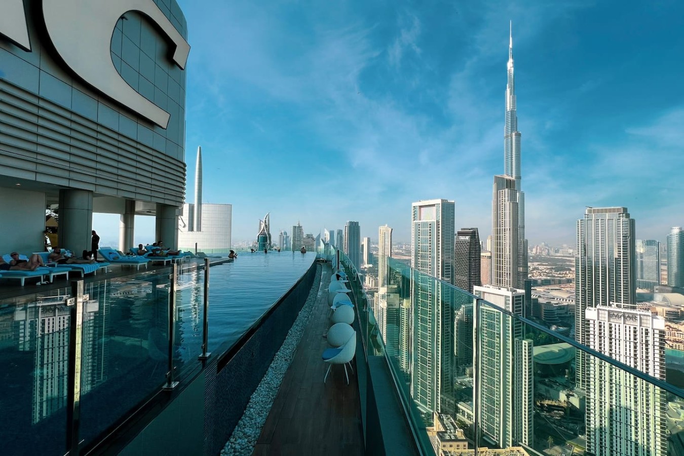 Highest Infinity Pool | Burj View | Spa & Gym thumbnail 66