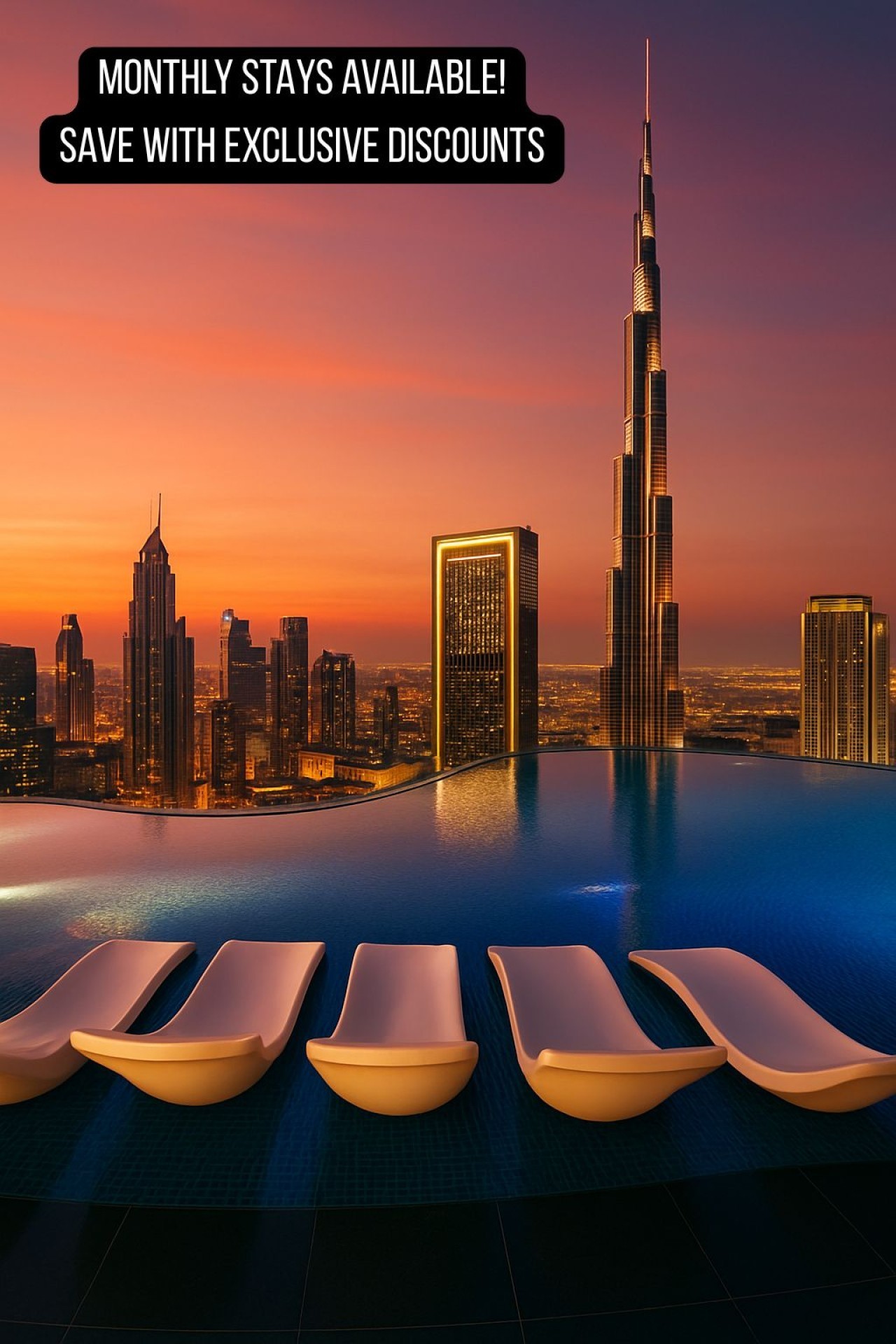 Deluxe 2BR | Burj Khalifa View | By Deffor Escapes