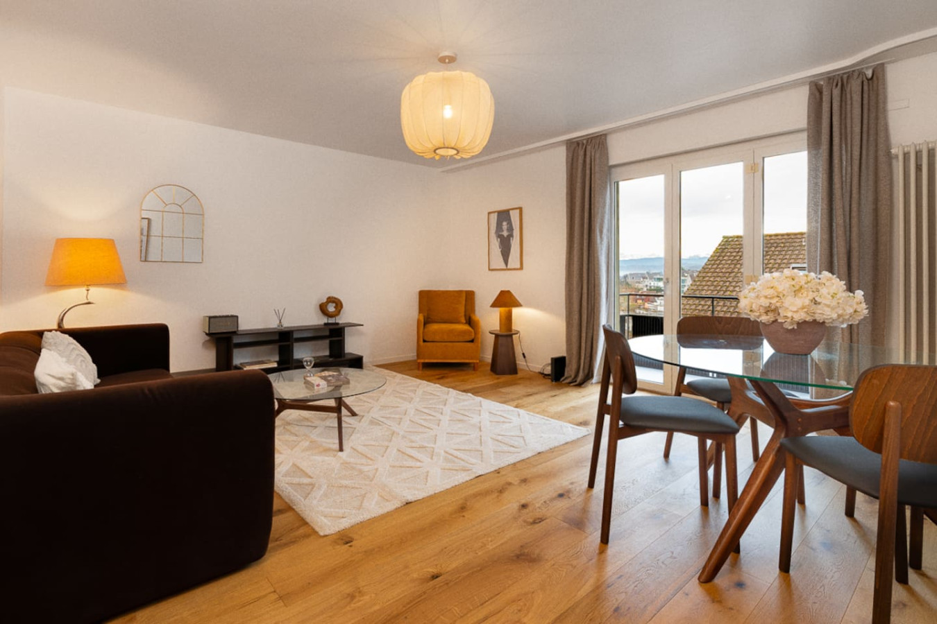 Modern suite at COSY Tiergartenstrasse 15 Kilchberg – Serviced Apartment Zürich