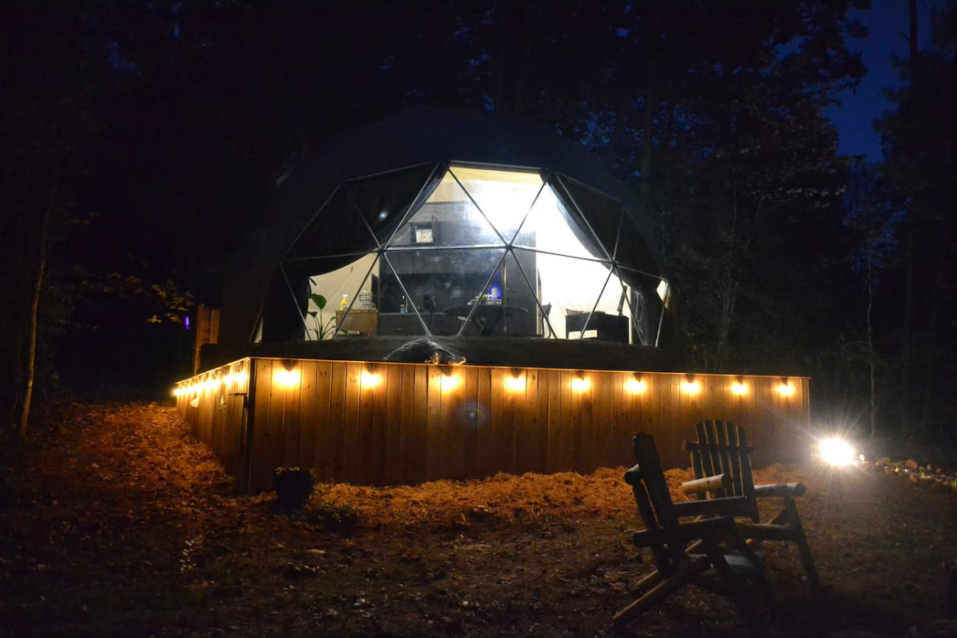 Glamping Dome at Traphill