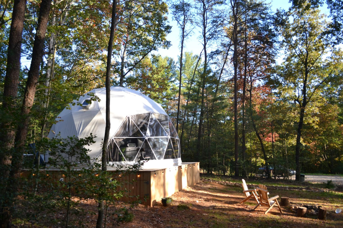 Glamping Dome at Traphill