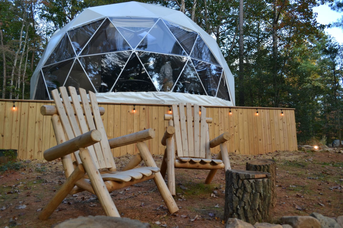 Glamping Dome at Traphill