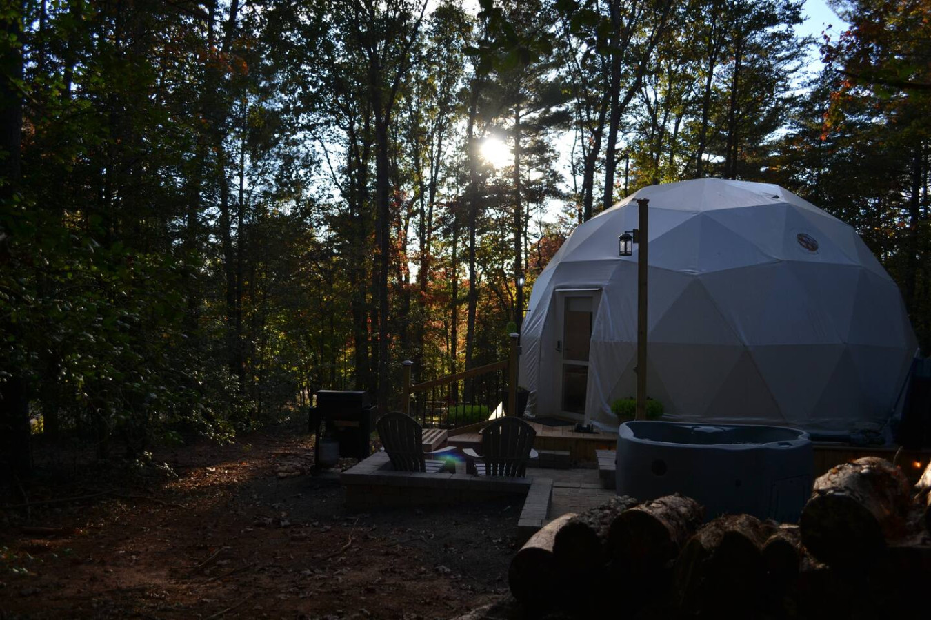 Glamping Dome at Traphill