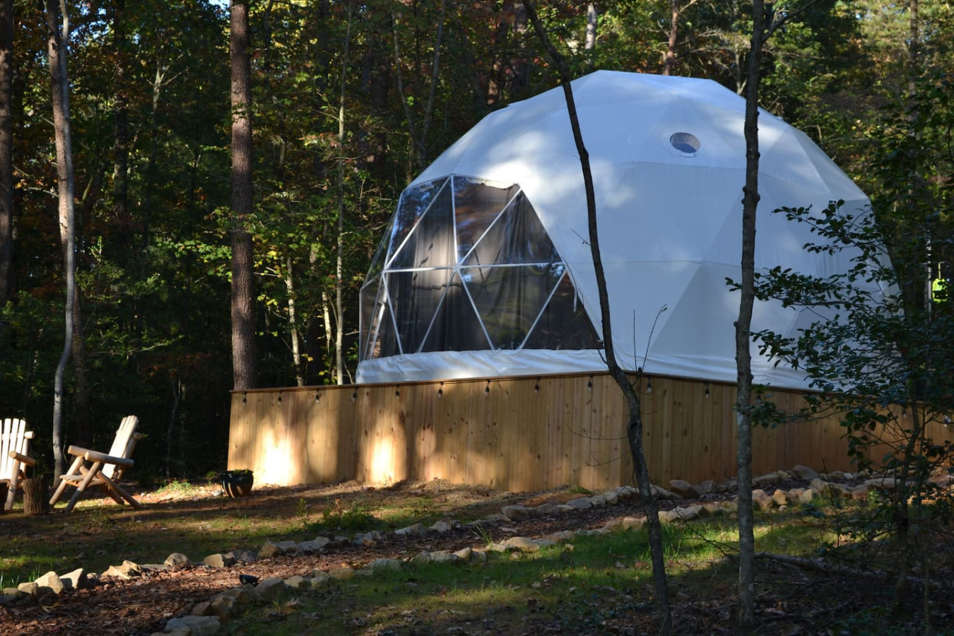 Glamping Dome at Traphill
