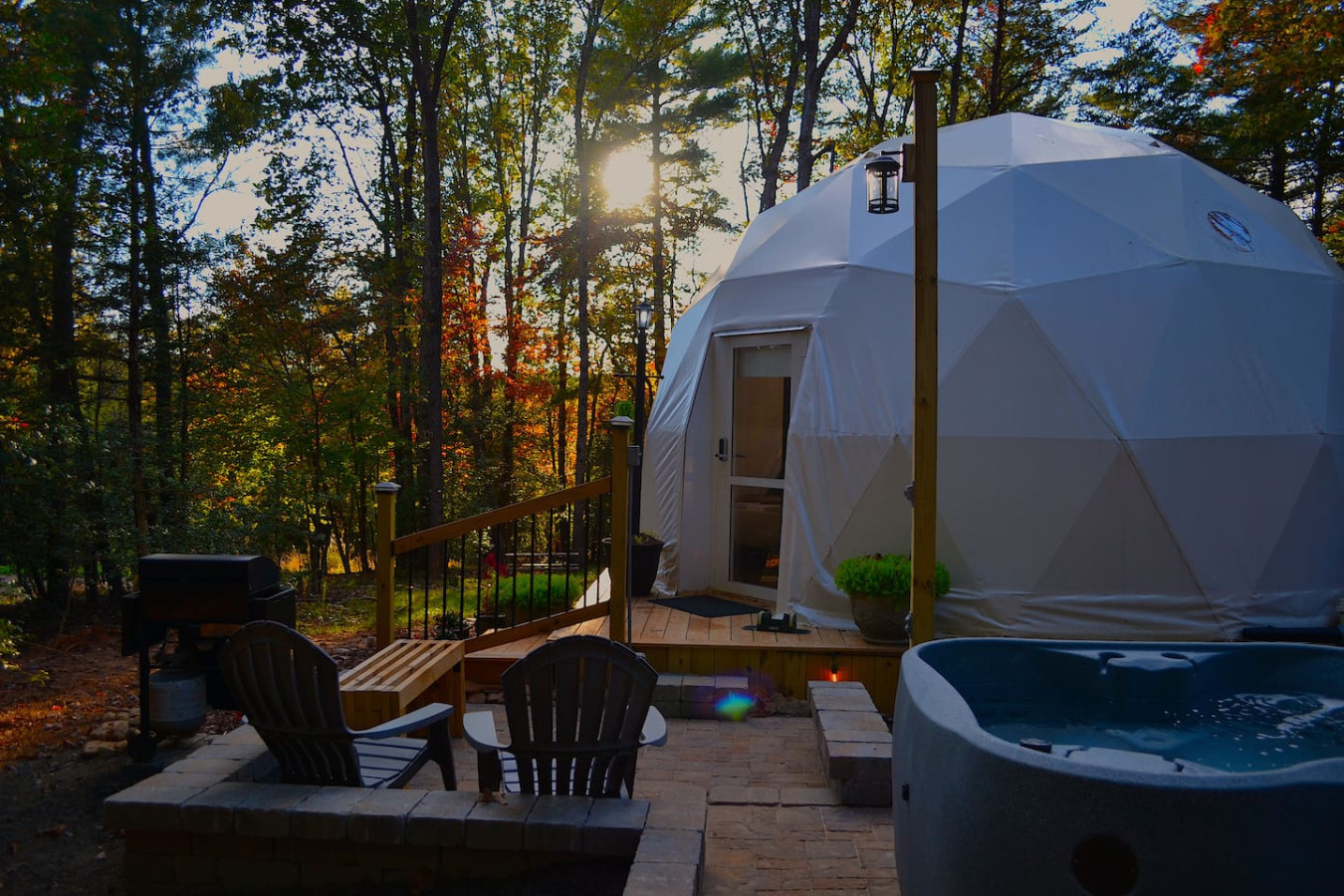 Glamping Dome at Traphill