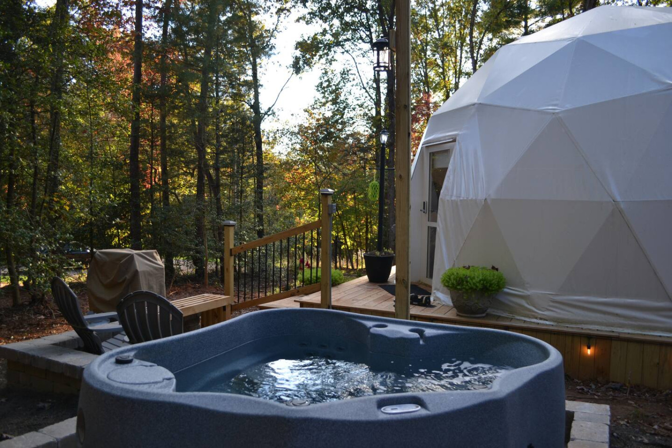 Glamping Dome at Traphill