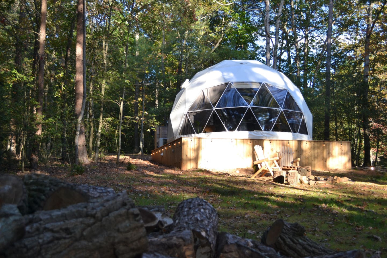 Glamping Dome at Traphill