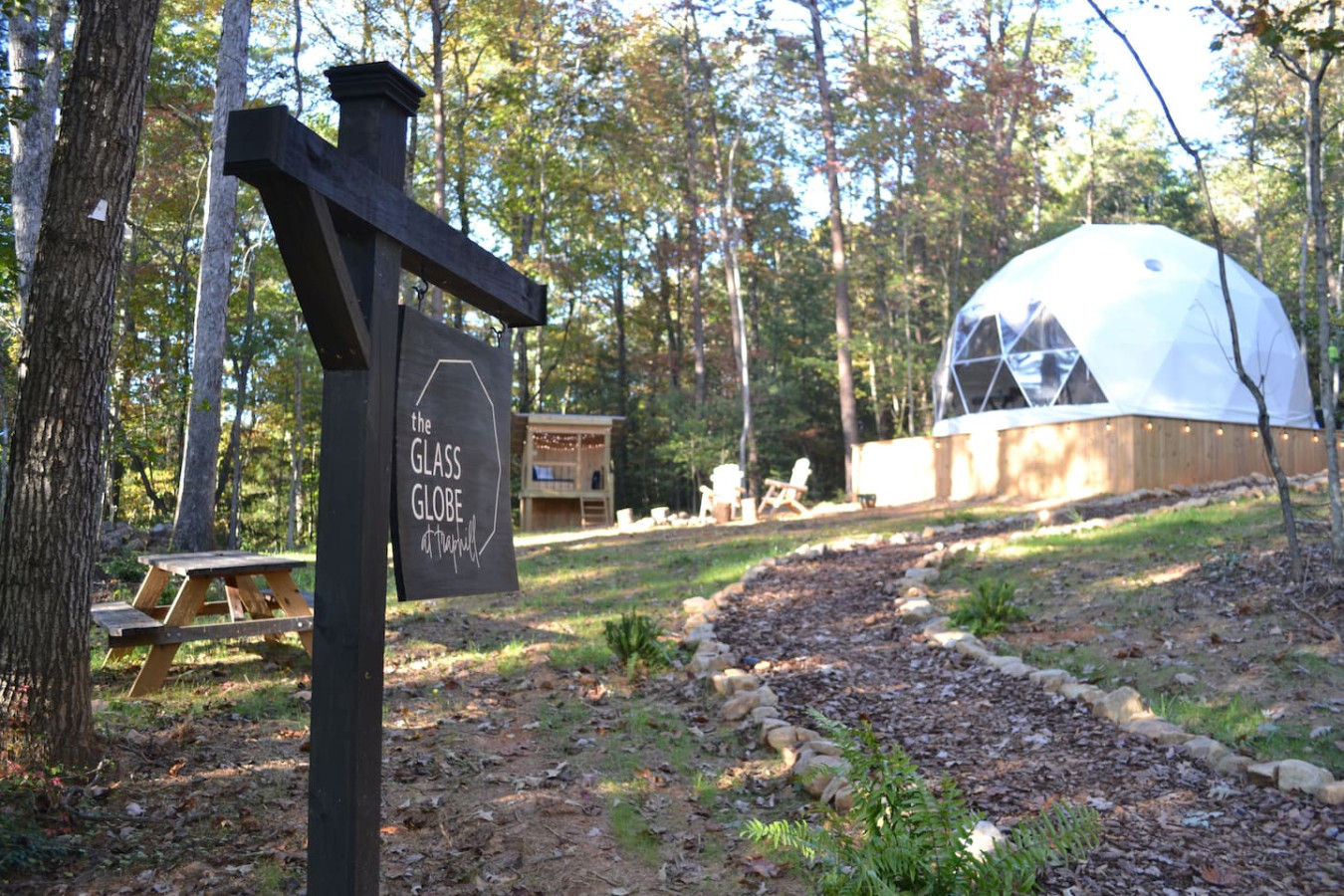 Glamping Dome at Traphill