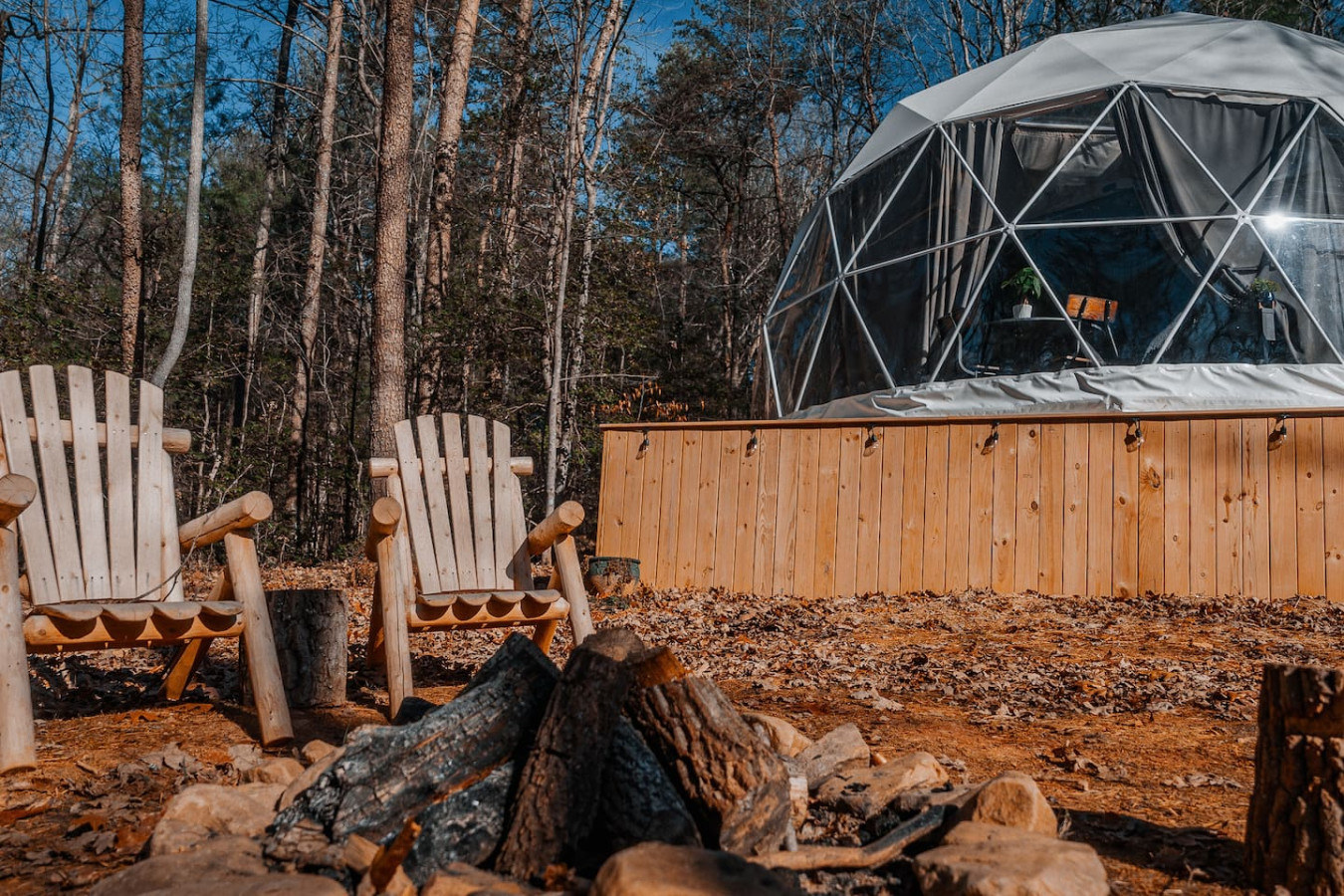 Glamping Dome at Traphill
