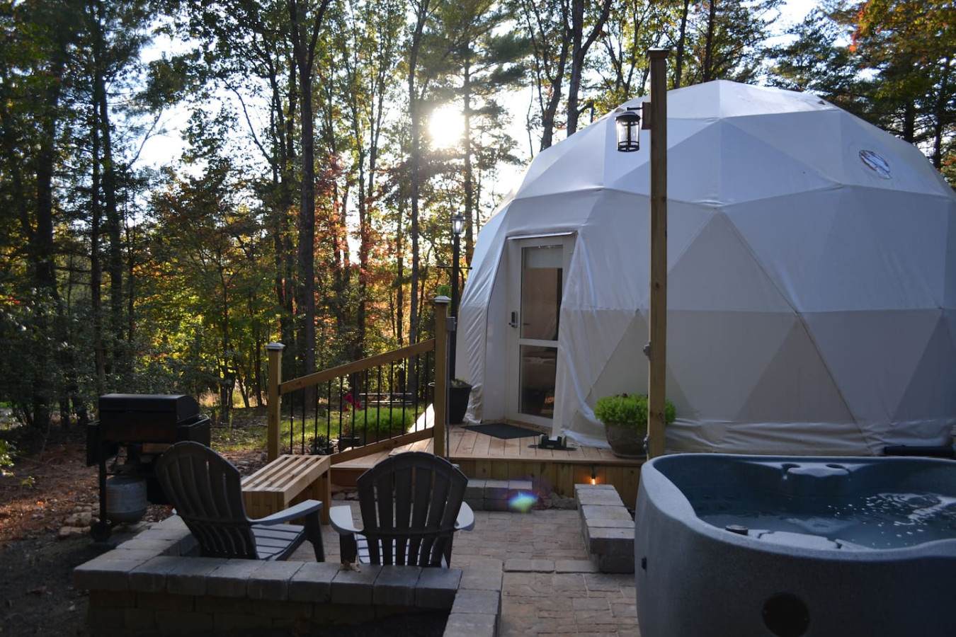 Glamping Dome at Traphill