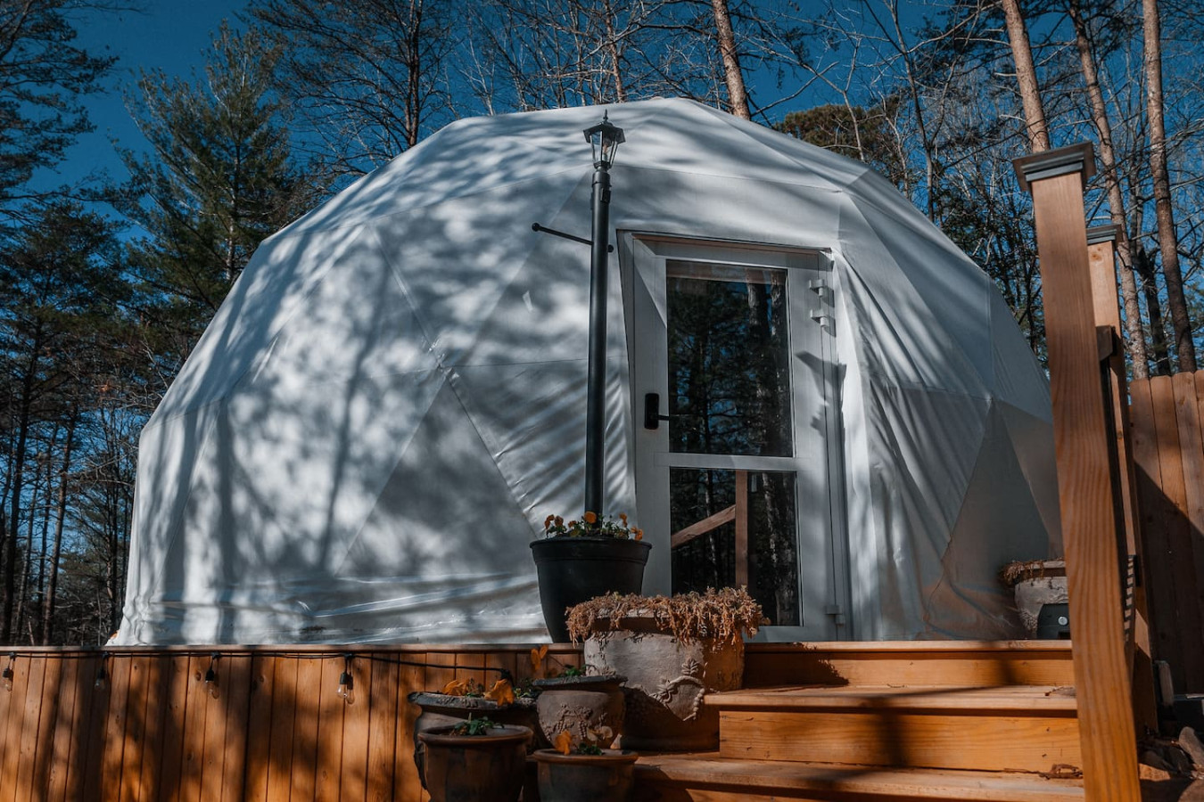 Glamping Dome at Traphill