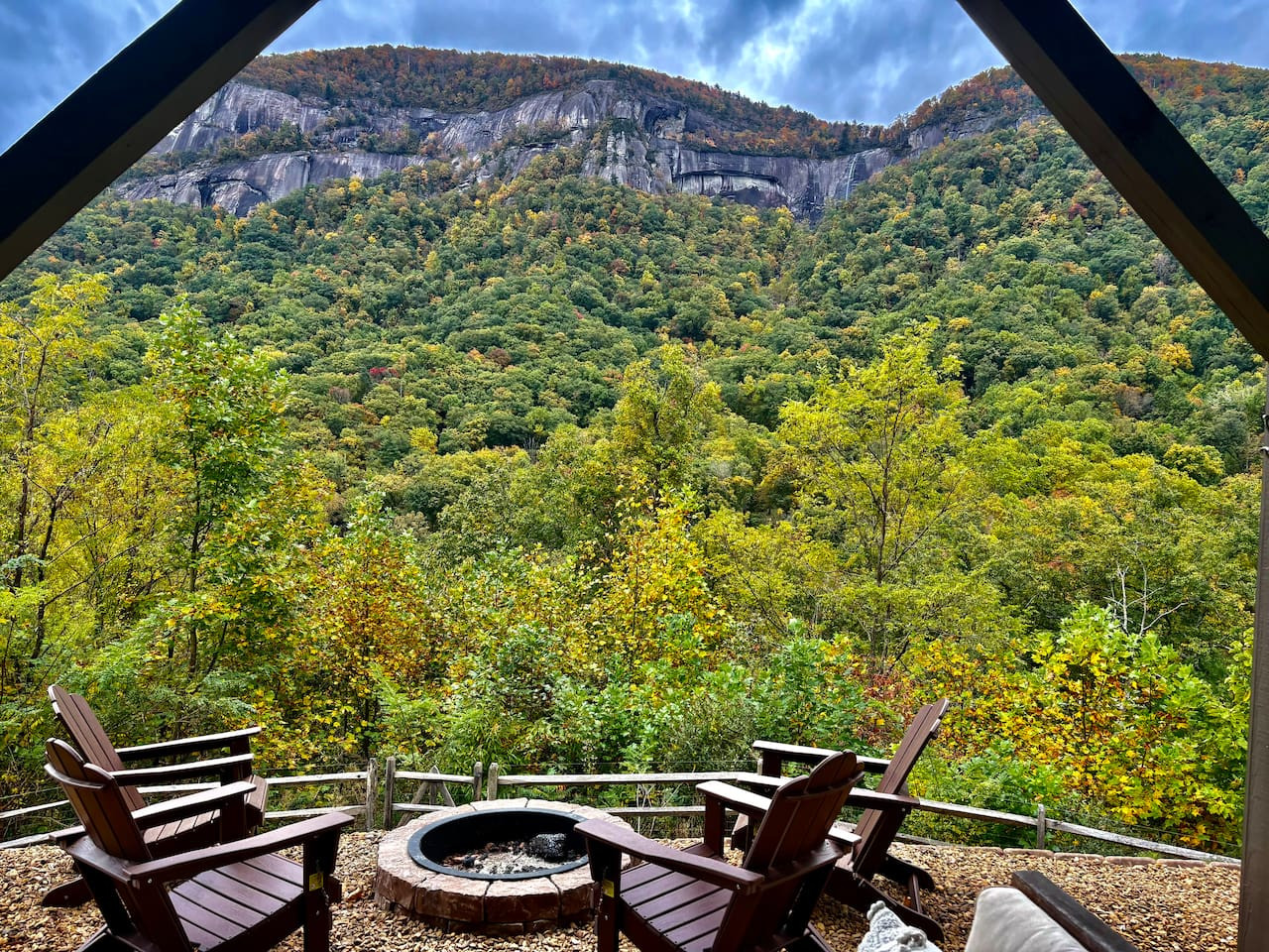 Chimney Rock Cottage with Waterfall Views, Hot Tub