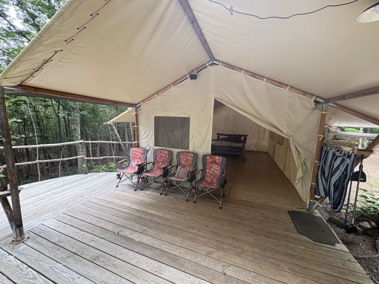 Off-Grid Glamping at Lenoir — Site 1