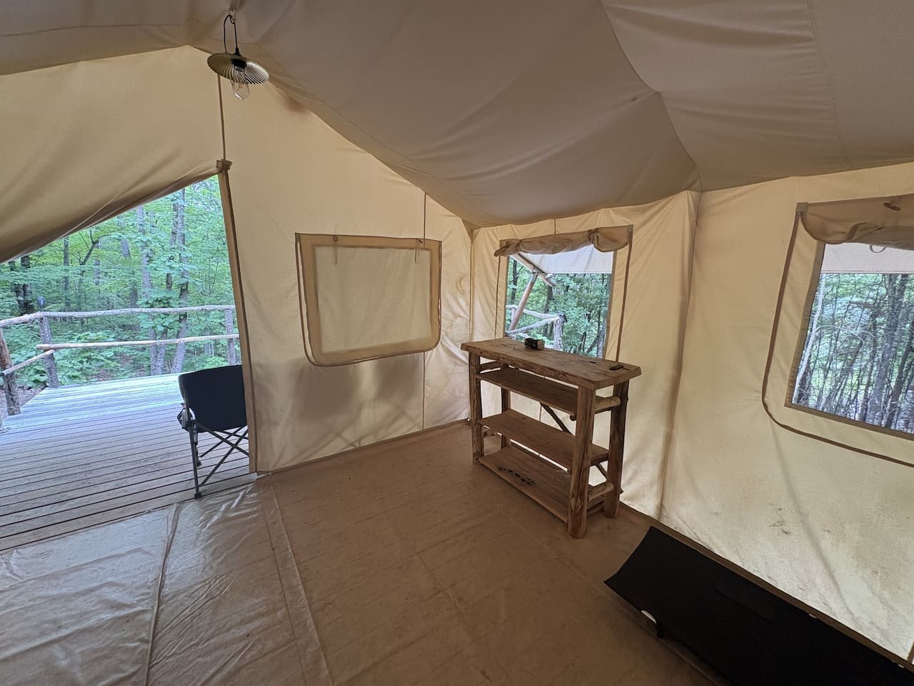 Off-Grid Glamping at Lenoir — Site 1