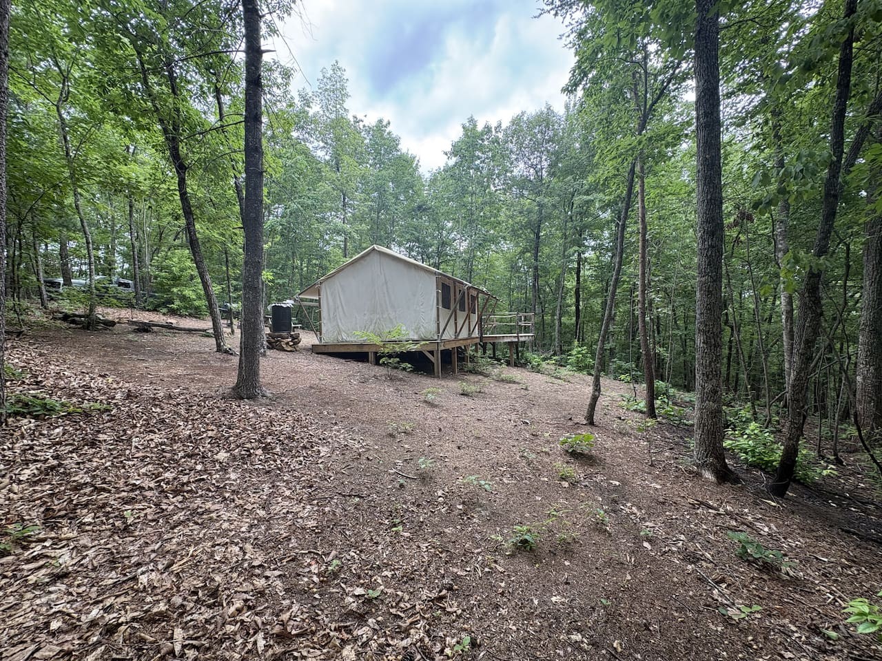 Off-Grid Glamping at Lenoir — Site 1