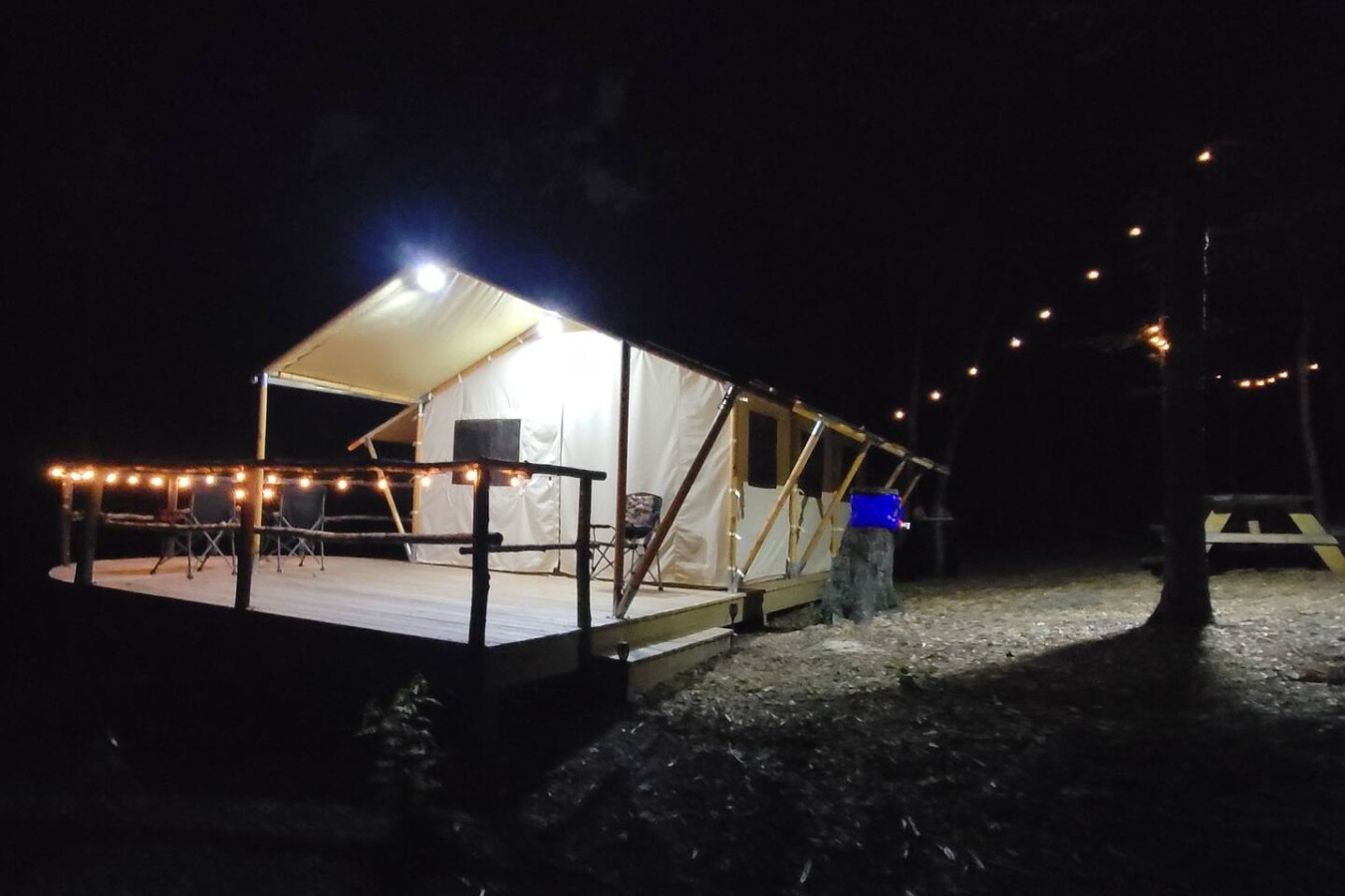 Off-Grid Glamping at Lenoir — Site 1
