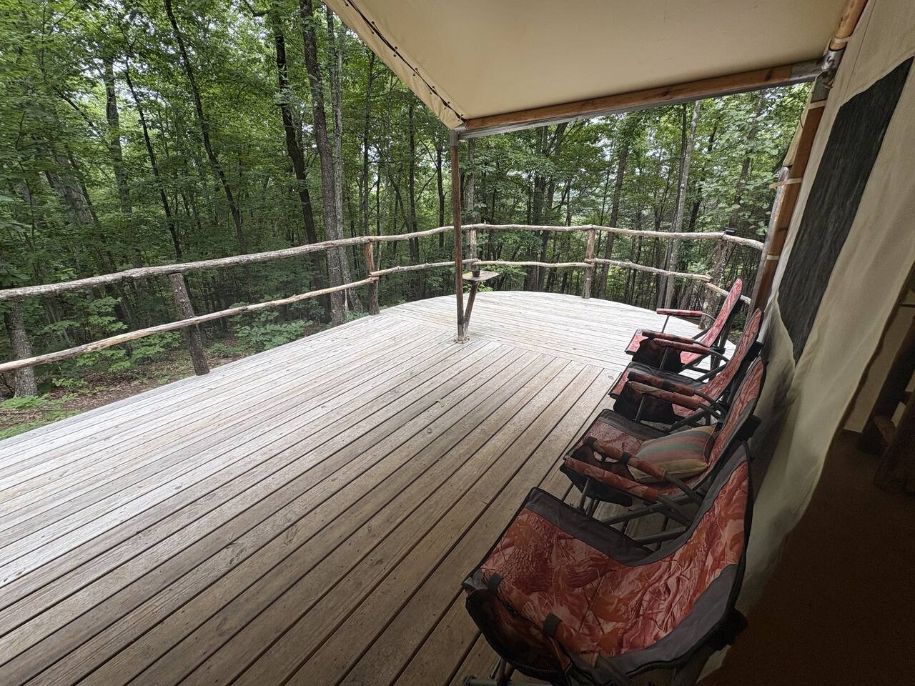 Off-Grid Glamping at Lenoir — Site 1