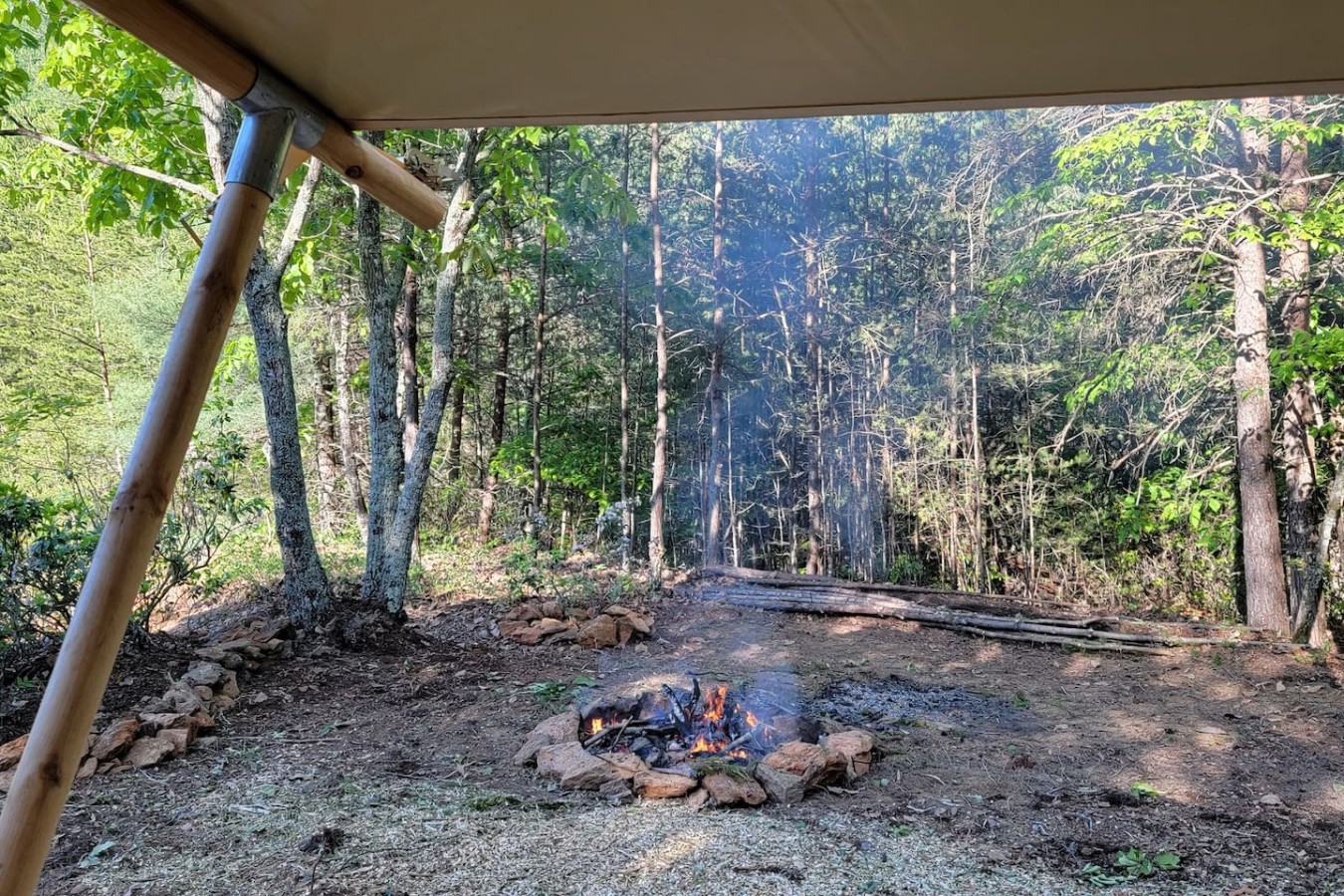 Glamping at Lenoir — Site 2