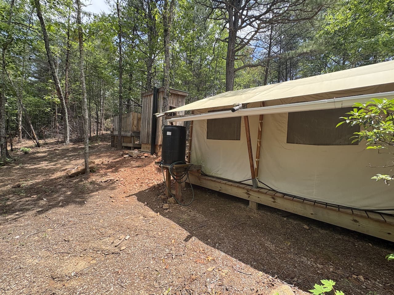 Glamping at Lenoir — Site 2