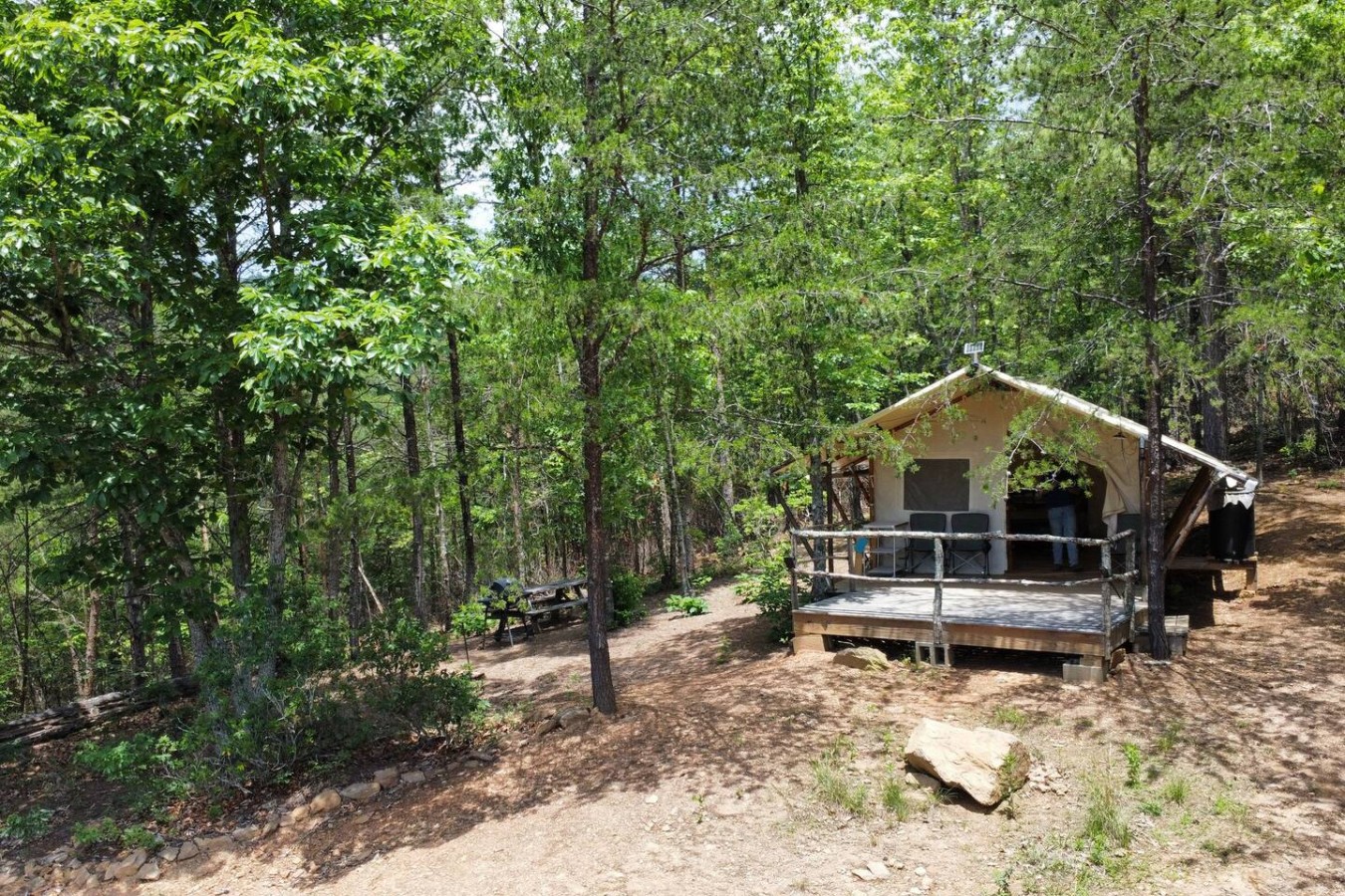 Glamping at Lenoir — Site 2