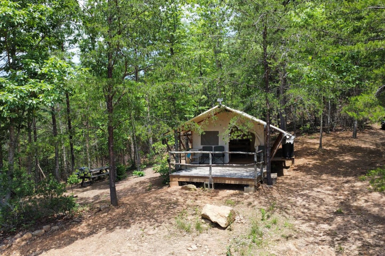 Glamping at Lenoir — Site 2