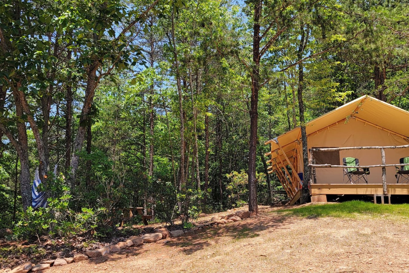 Glamping at Lenoir — Site 2