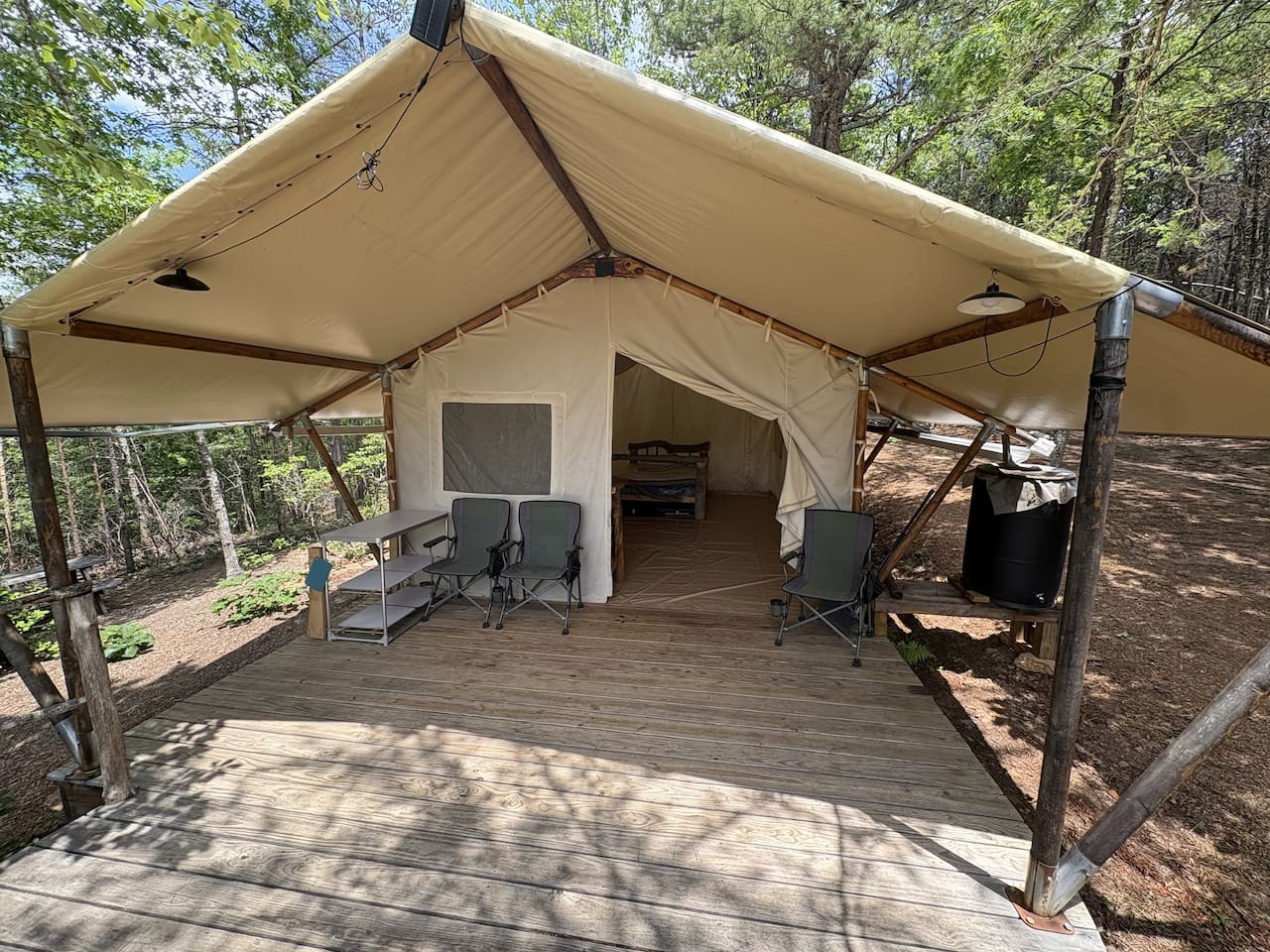 Glamping at Lenoir — Site 2