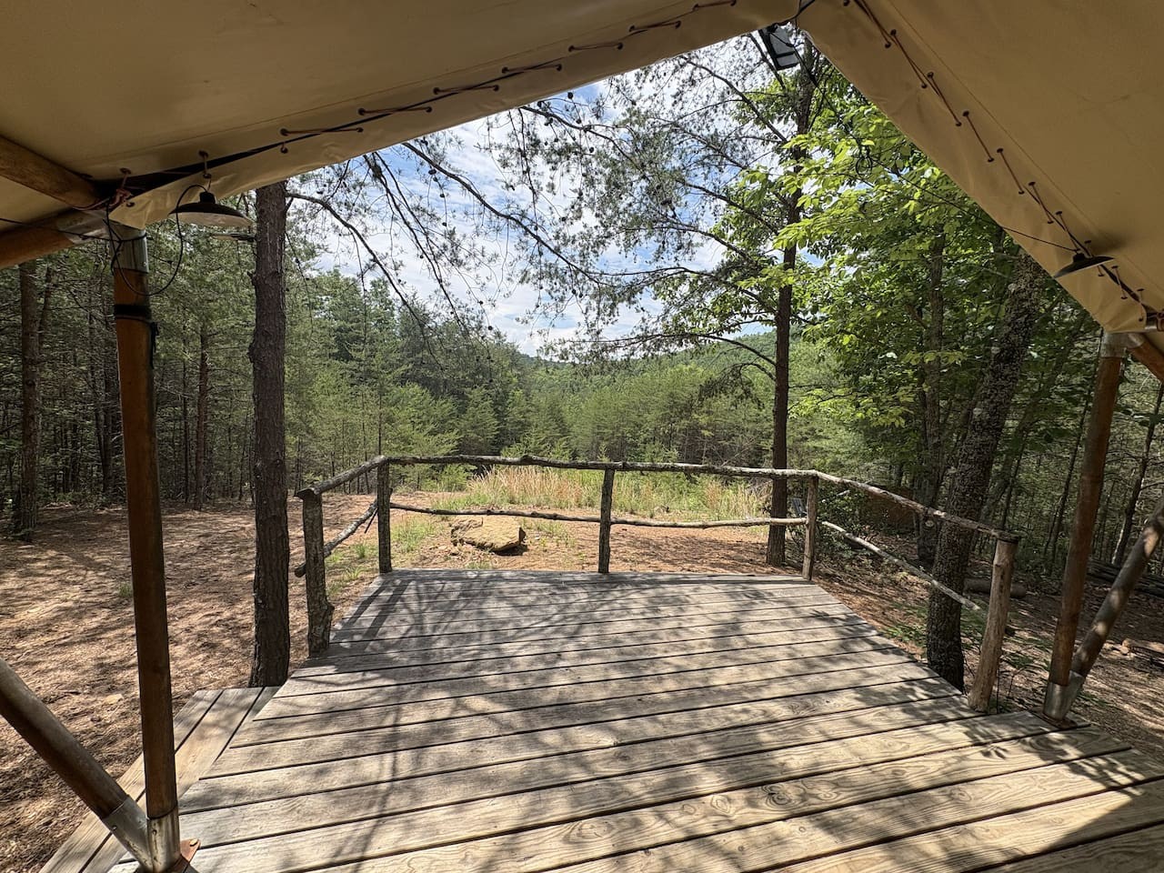 Glamping at Lenoir — Site 2