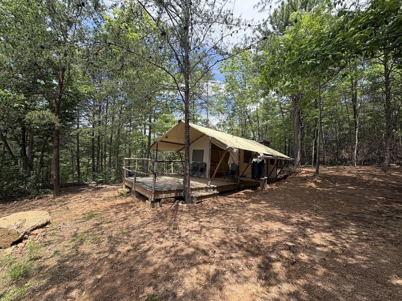Glamping at Lenoir — Site 2
