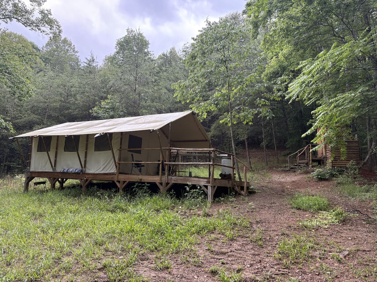 Glamping at Lenoir — Site 3