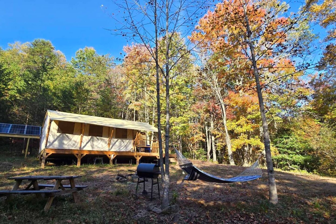 Glamping at Lenoir — Site 3