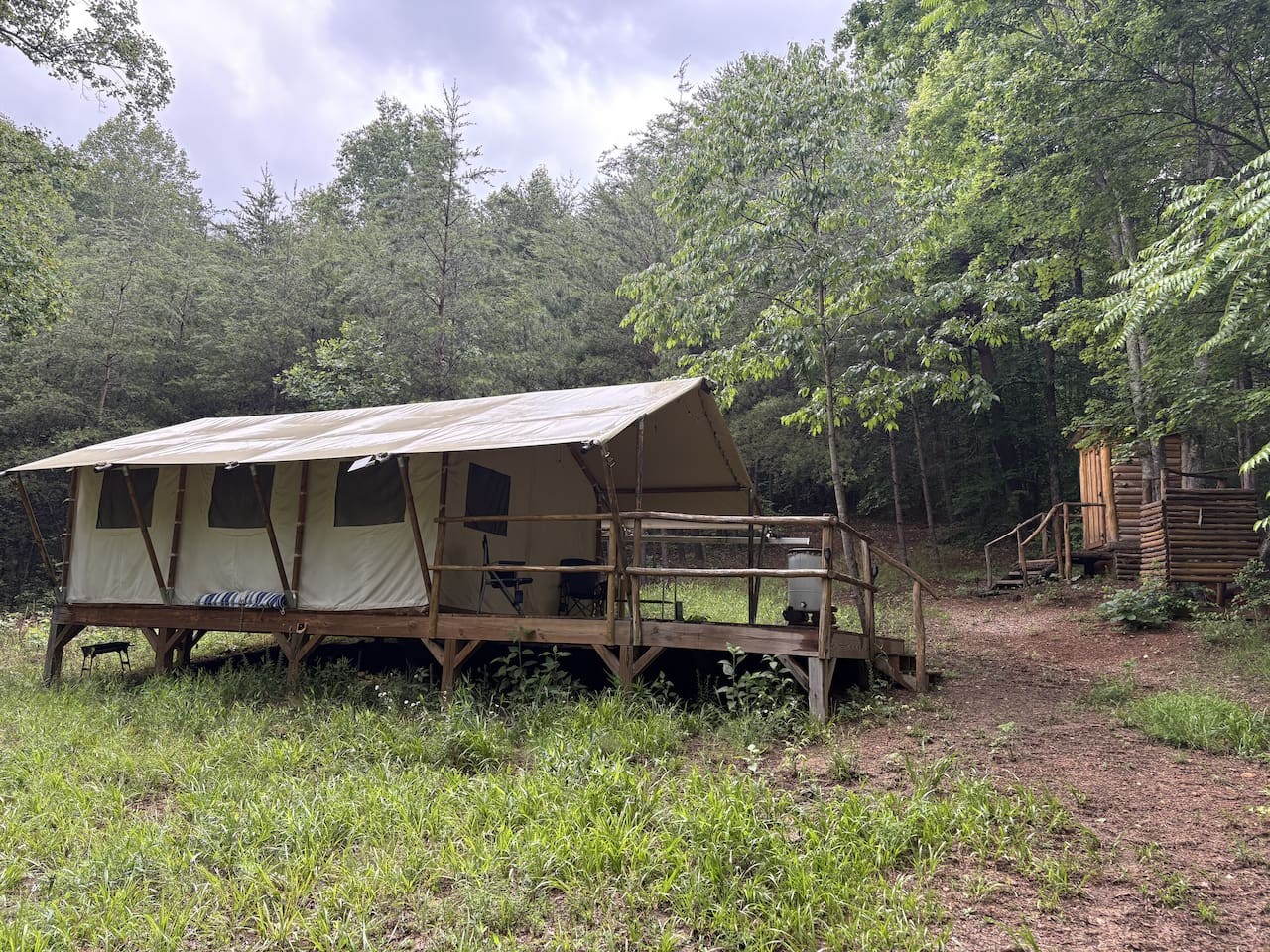 Glamping at Lenoir — Site 3