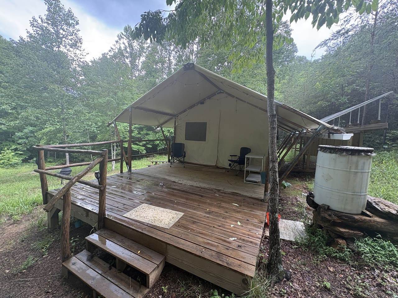 Glamping at Lenoir — Site 3