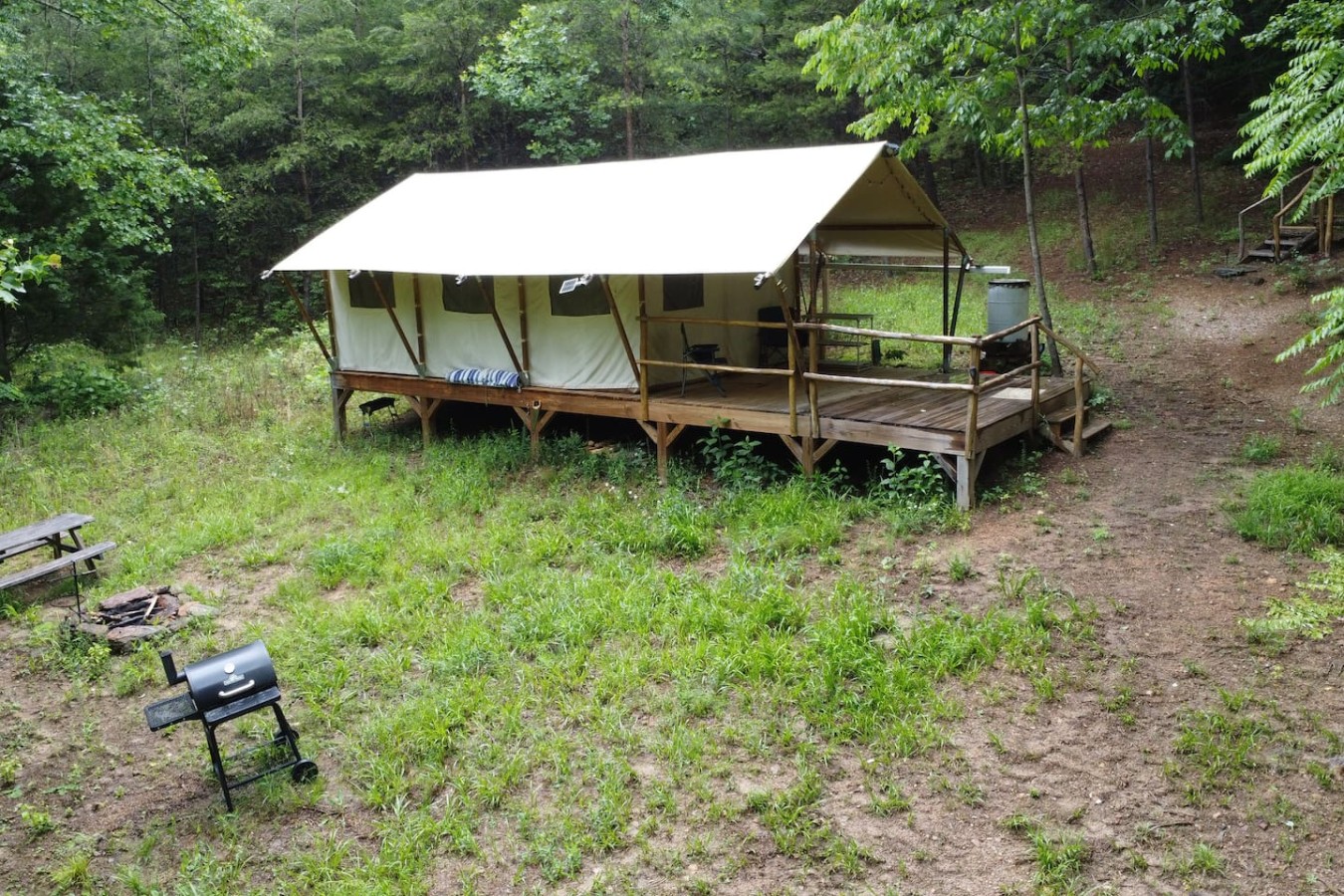 Glamping at Lenoir — Site 3