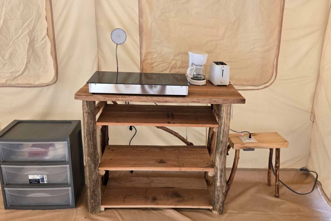 Glamping at Lenoir — Site 3