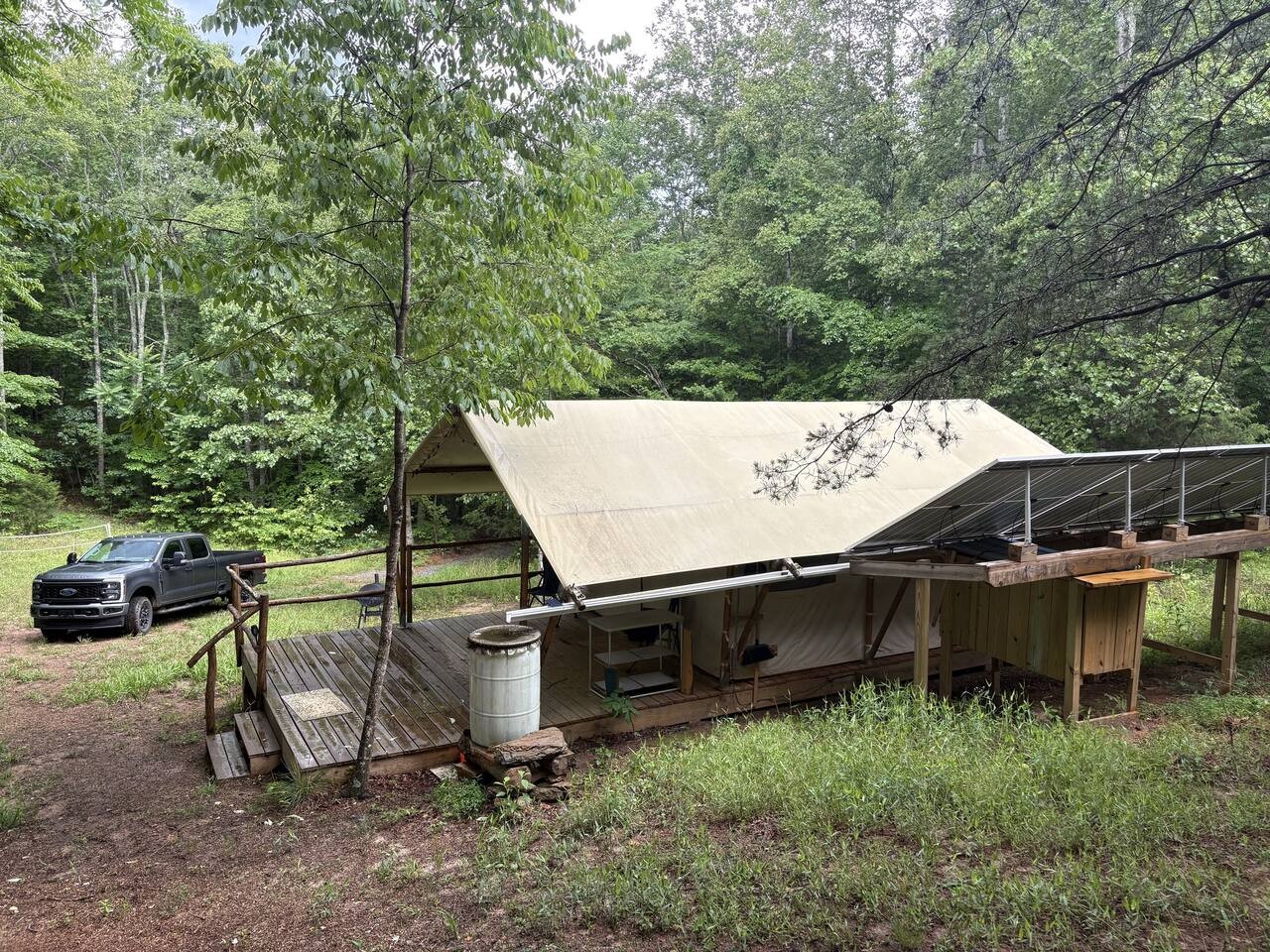 Glamping at Lenoir — Site 3