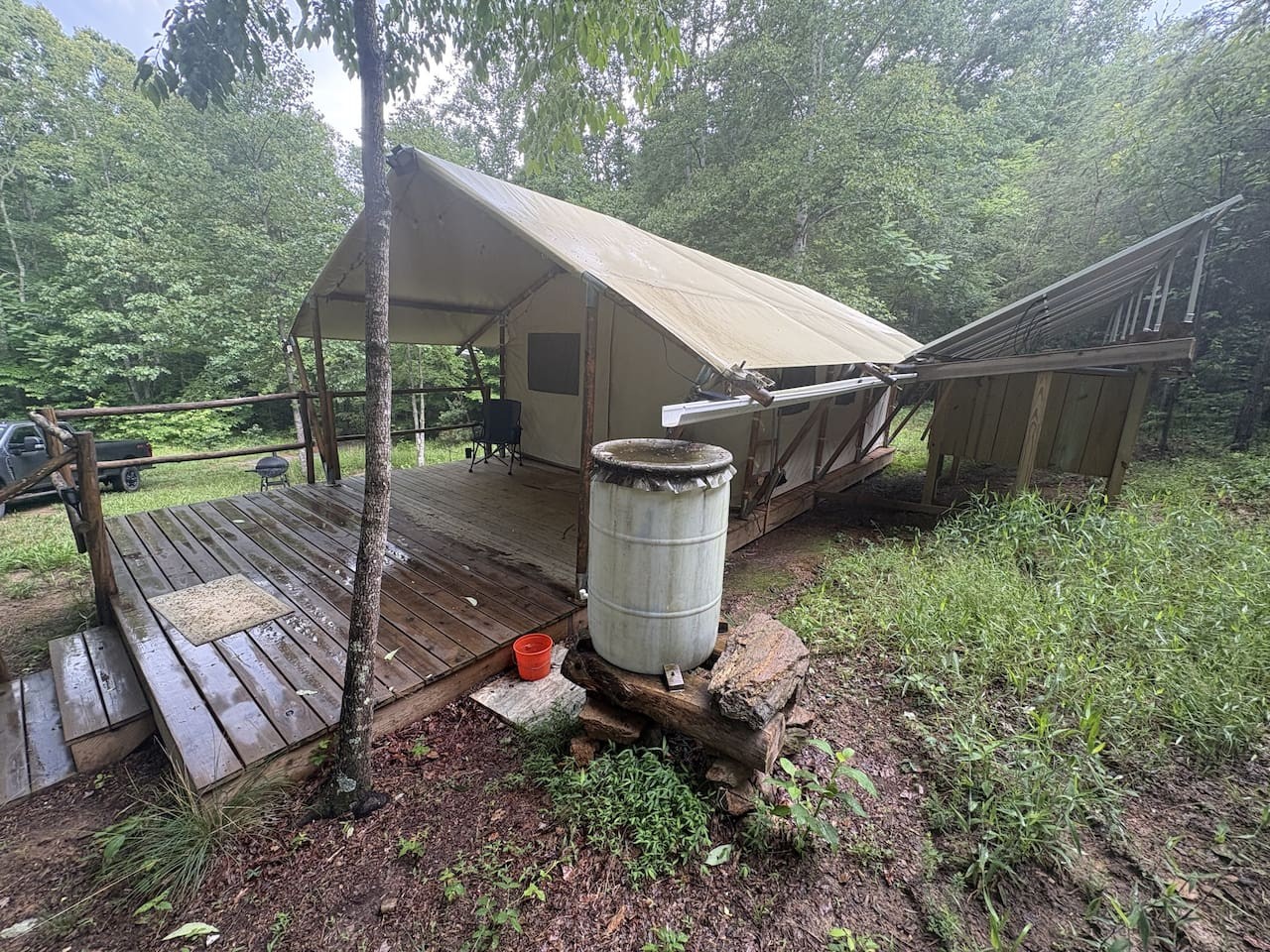 Glamping at Lenoir — Site 3