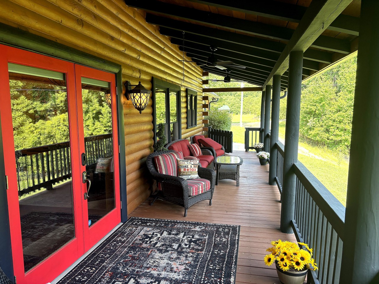 Porch entry