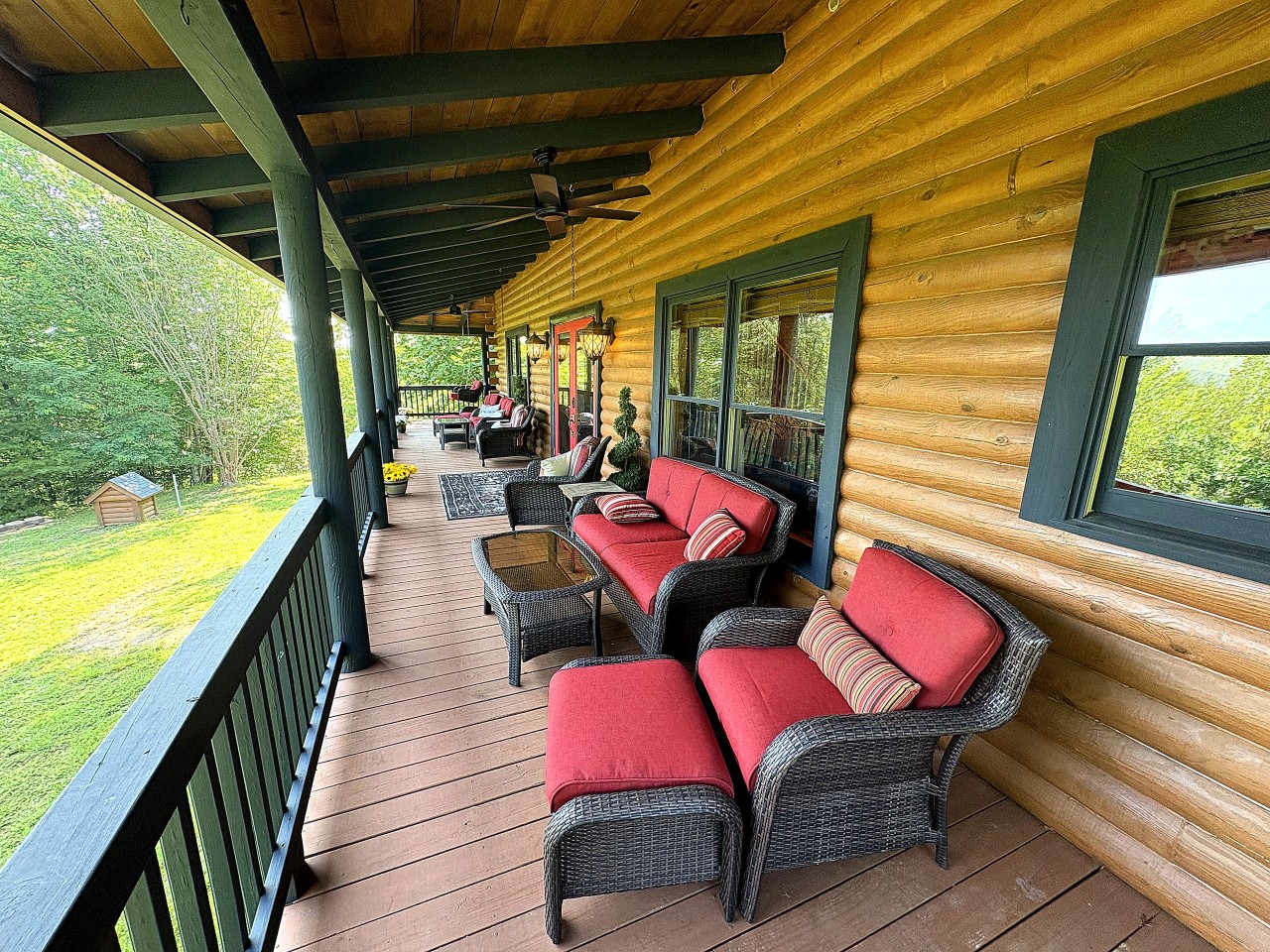 Porch lawn