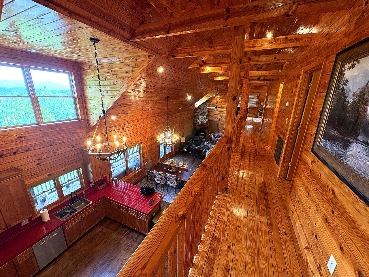Great room aerial