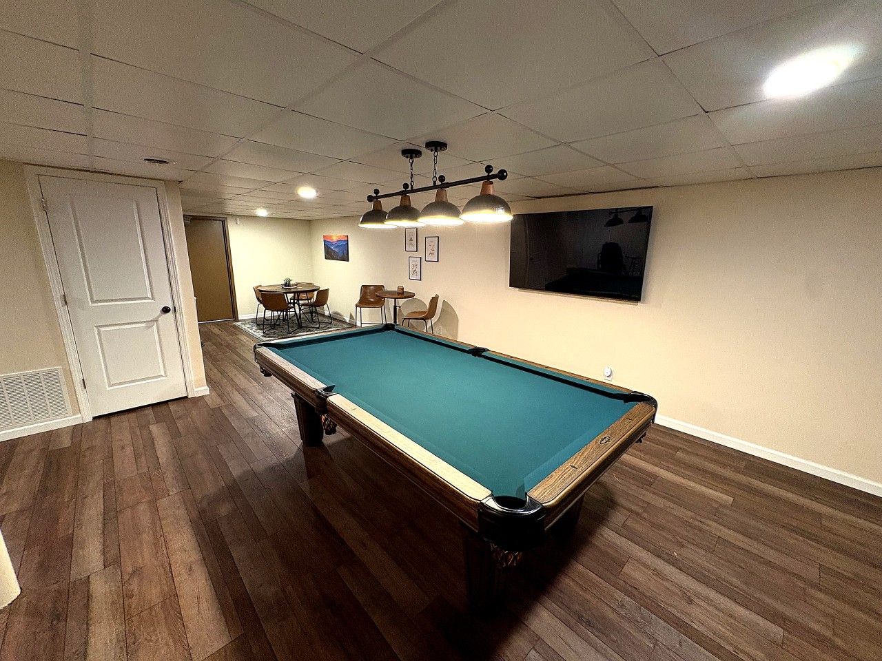 Game room pool table