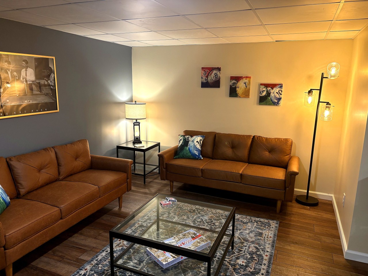Basement lounge