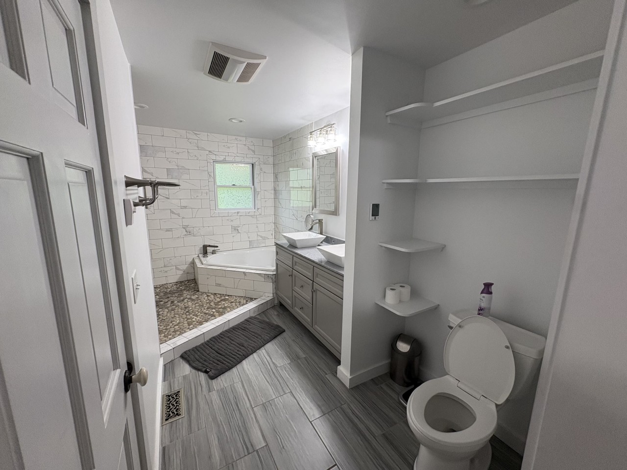 Primary bath, soaking tub and walk-in shower.jpg