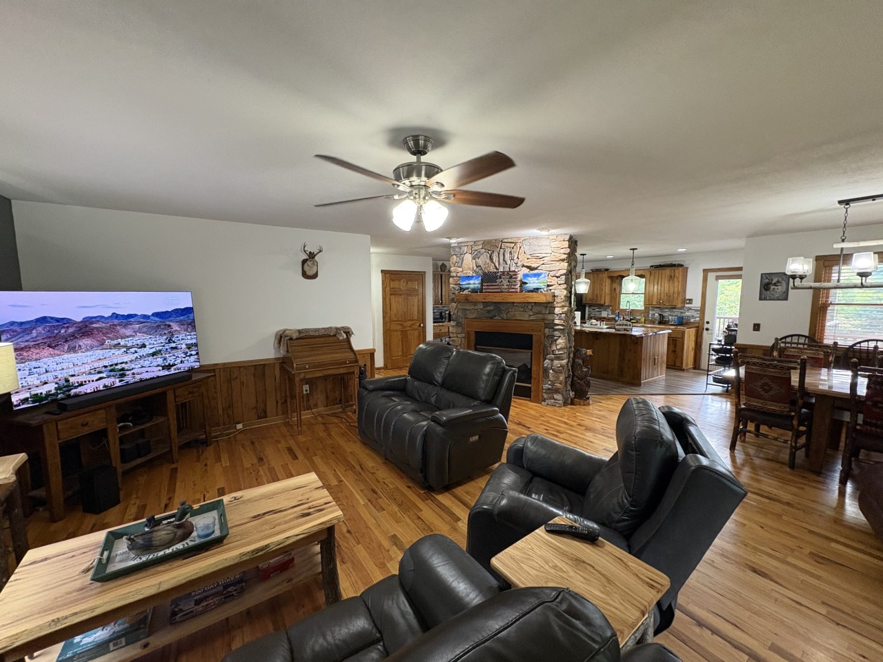 Great room, fireplace and kitchen all in one.jpg