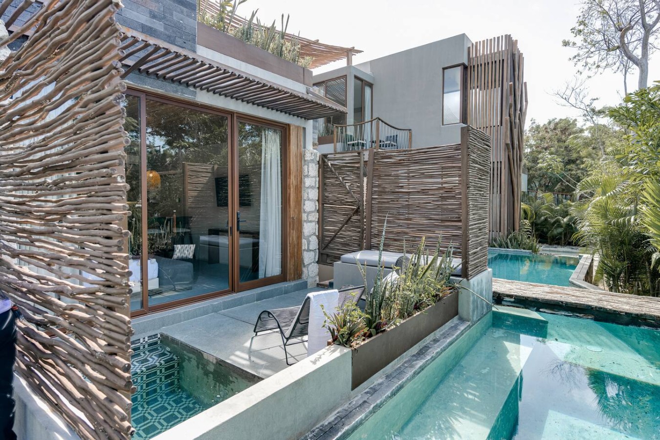 Modern Jungle Studio · Terrace & Pools