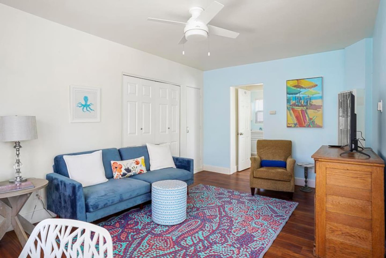 Ben's Beach Bungalow 5, cheery Mission Beach 1BR!