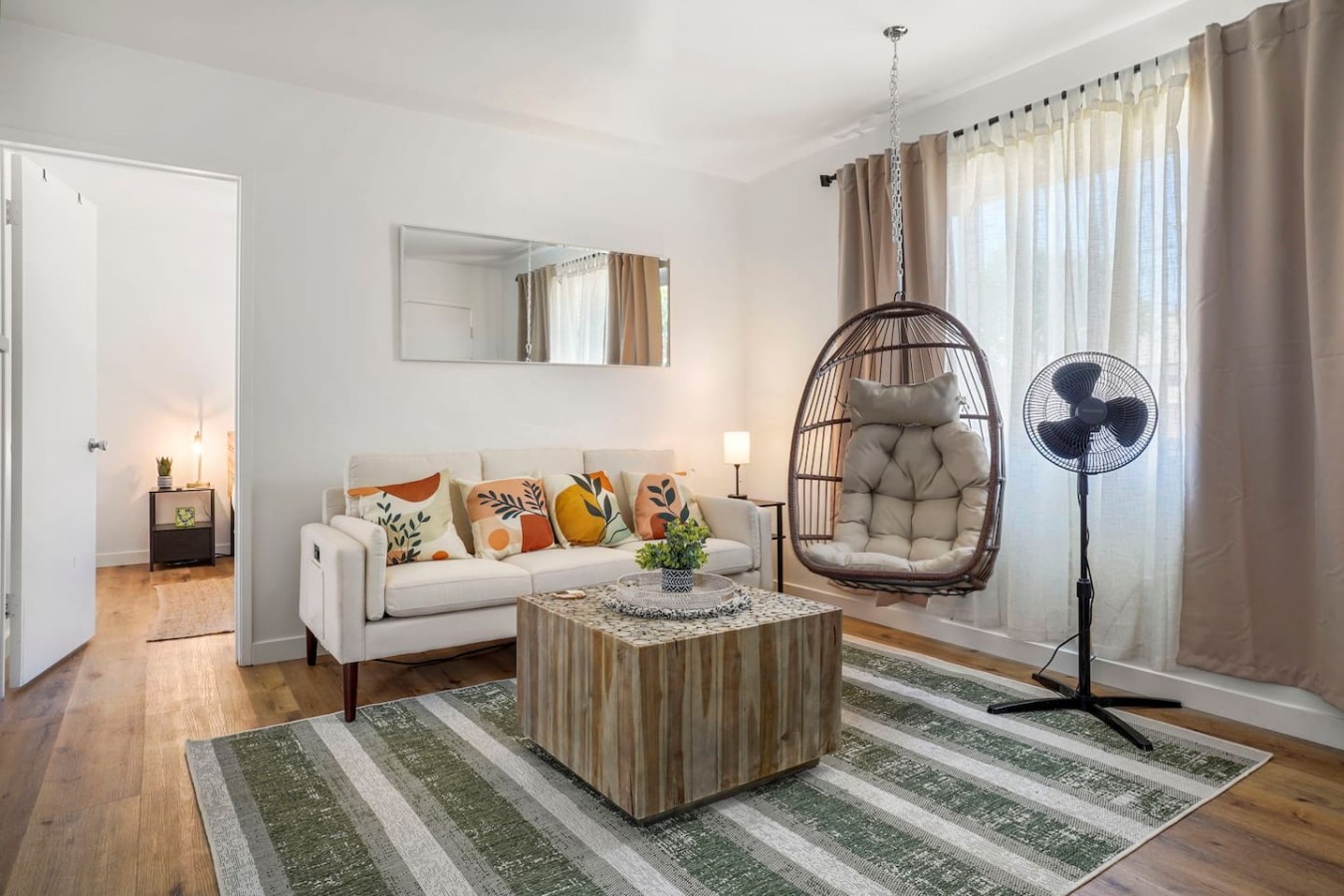 Beachy & Breezy 1BR Beachside Home