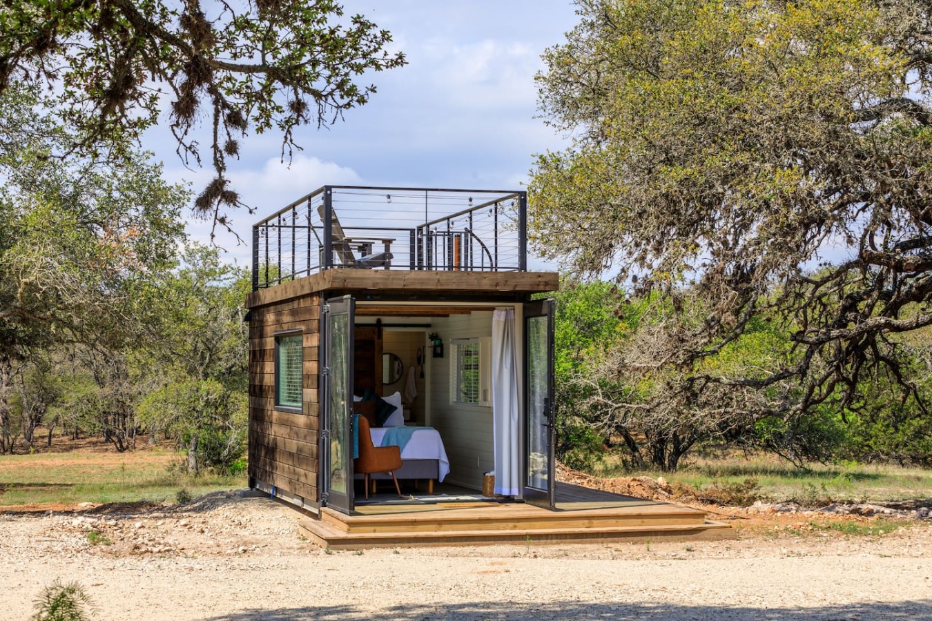 Container Home | Roof Patio | Countryside Views - Fredericksburg, TX