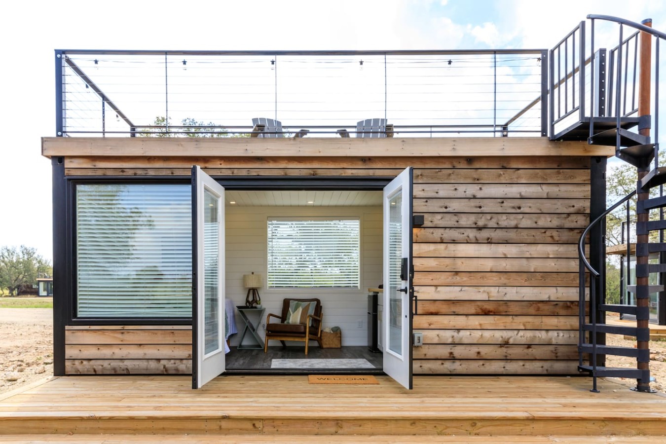 New! The Sunset Luxury Container Home - Fredericksburg
