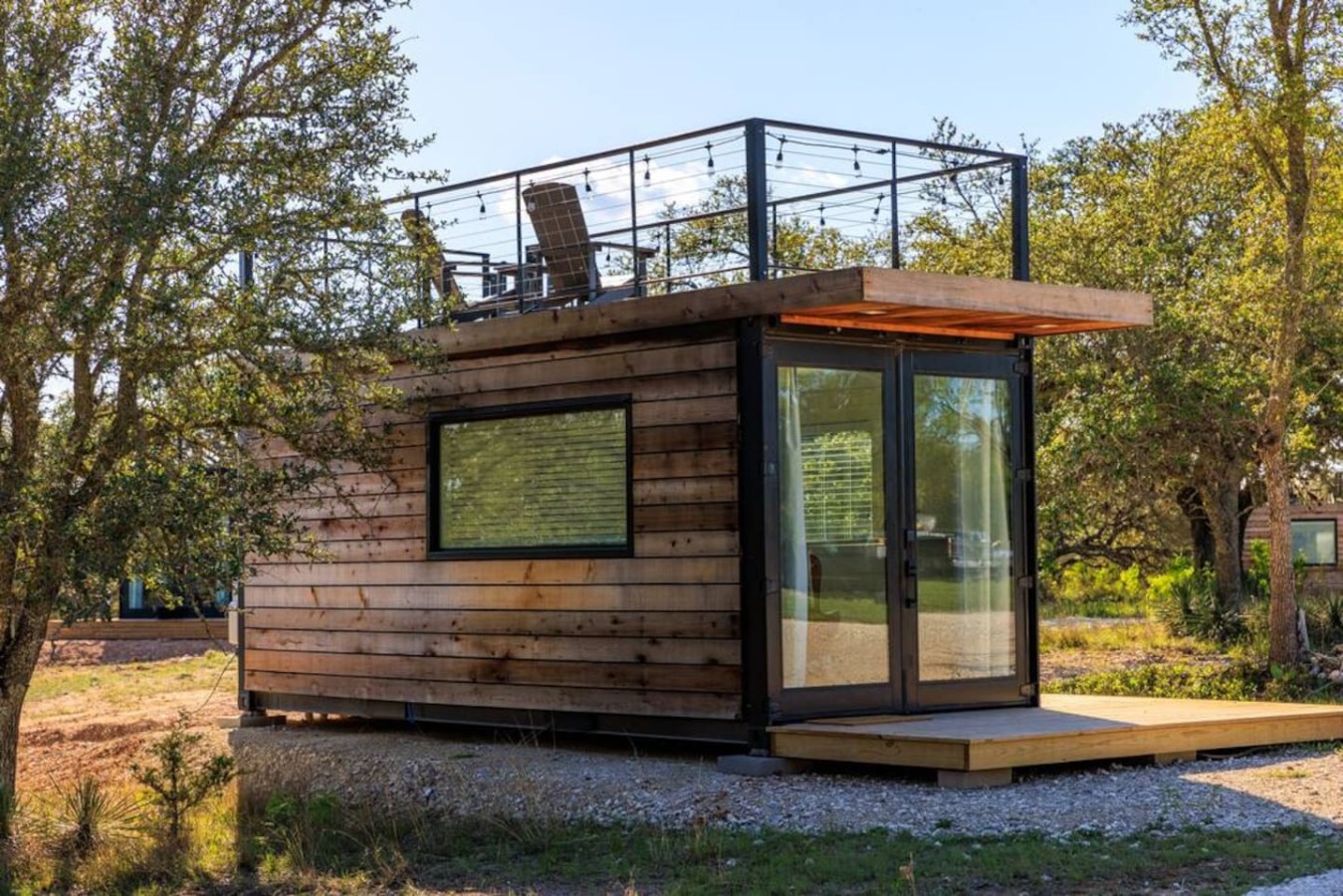 Tiny Shipping Container Home | The Saguaro - Fredericksburg, TX